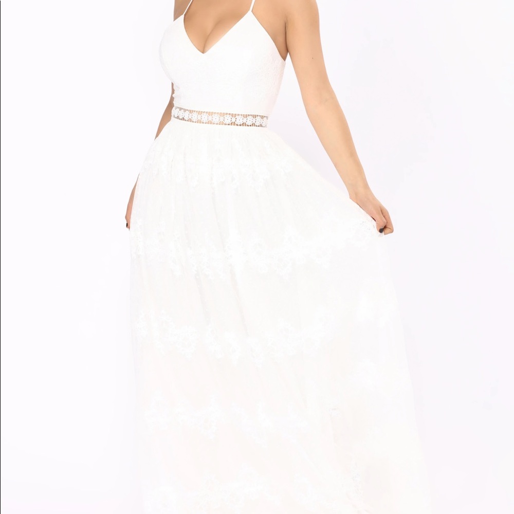Royal wedding lace dress